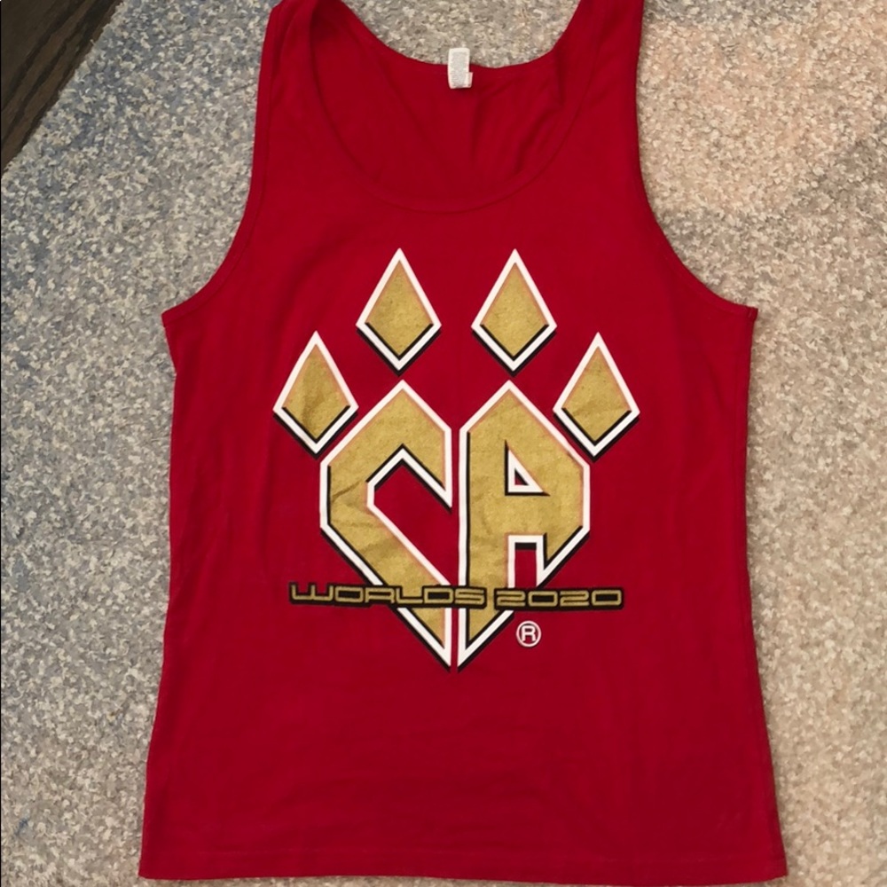 CA Worlds 2020 tank top